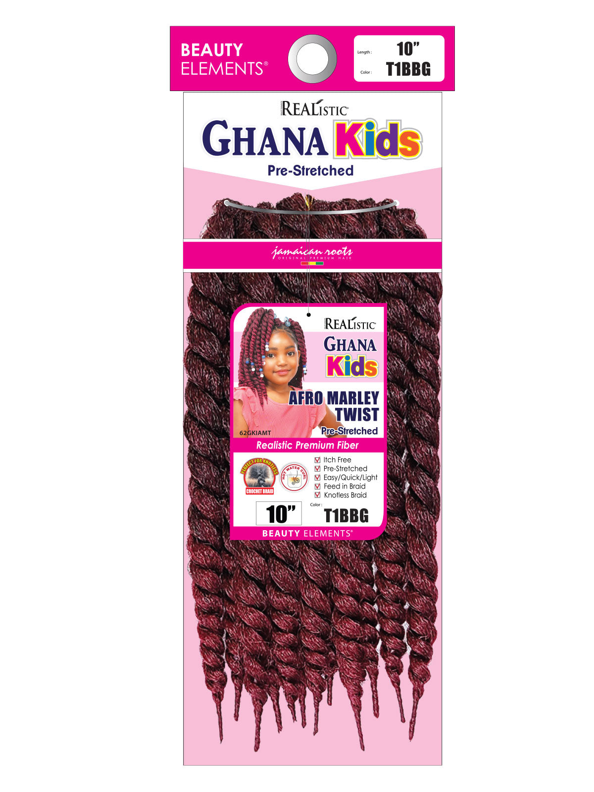 GHANA Kids Afro Marley Twist