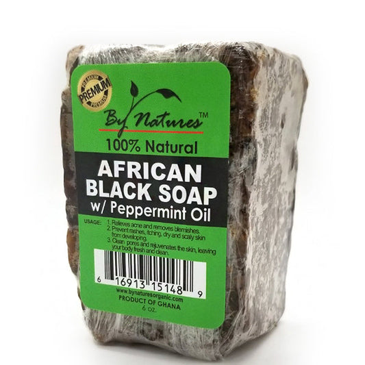 BYN BLACK SOAP PEPPERMINT 6.5 OZ